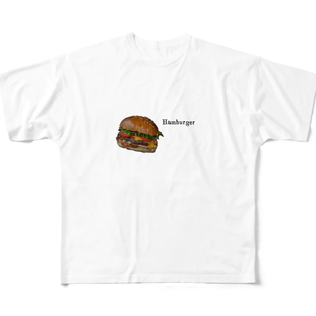 sirotaka storeのハンバーガー All-Over Print T-Shirt