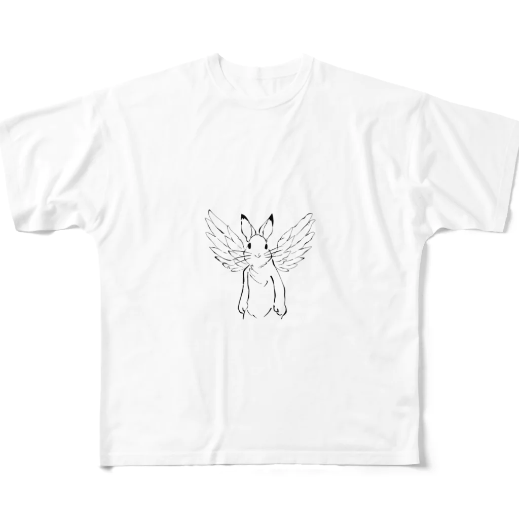 Alley wind とらのとら🐯 フルグラフィックTシャツ