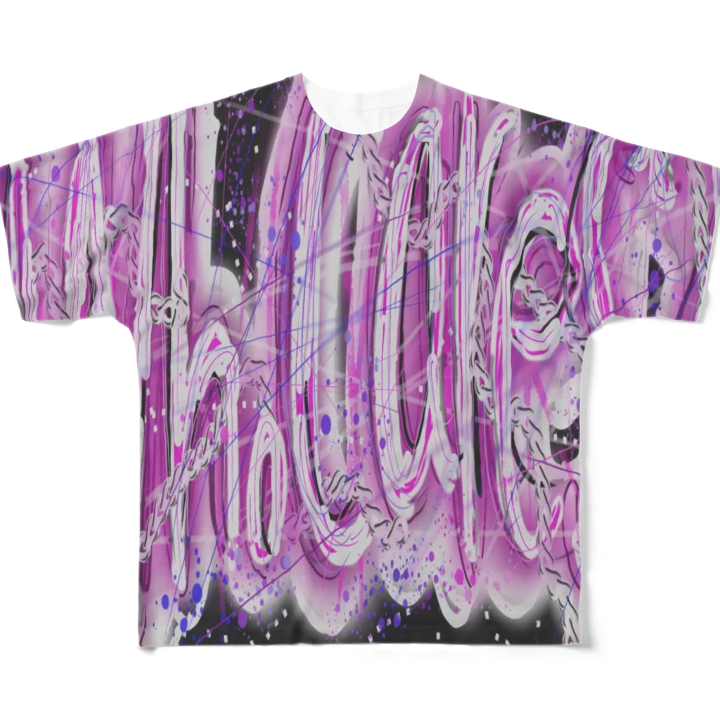 BROWNOのWho Cares? All-Over Print T-Shirt