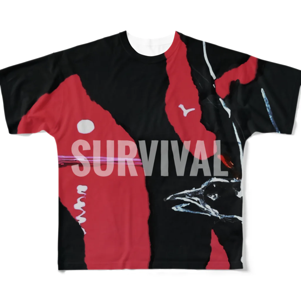 The story with …のSurvival🔥 All-Over Print T-Shirt