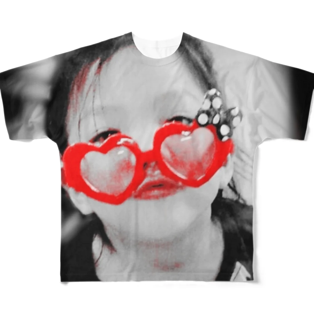 Kumiのサングラス All-Over Print T-Shirt