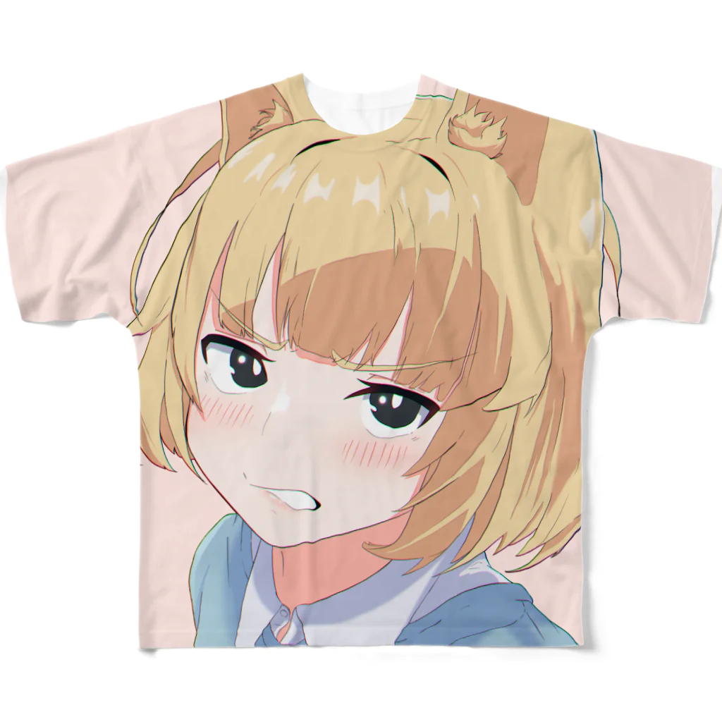 おしえて！オカルト先生のぐぬぬ・・・なミーちゃん フルグラフィックTシャツ