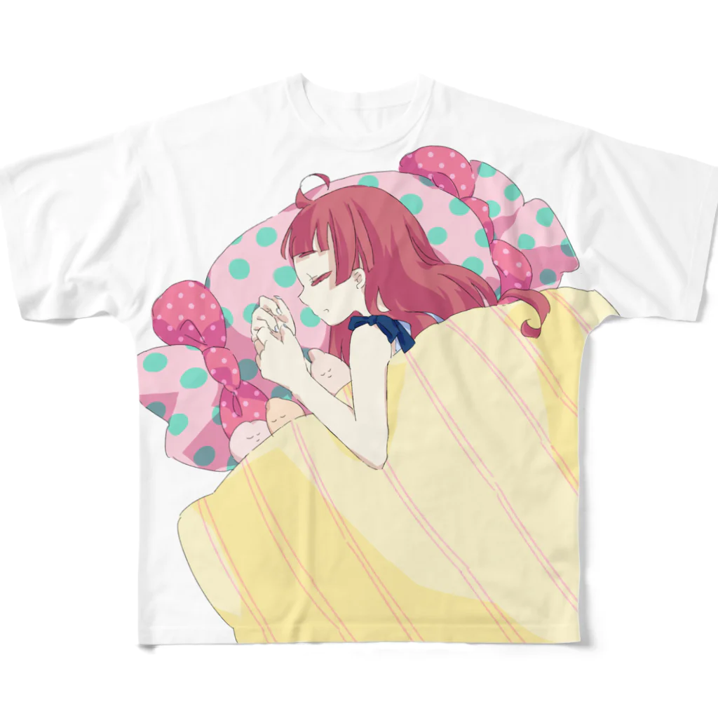 PARK_HARAJUKUのねむねむまり（ウェア・その他） フルグラフィックTシャツ