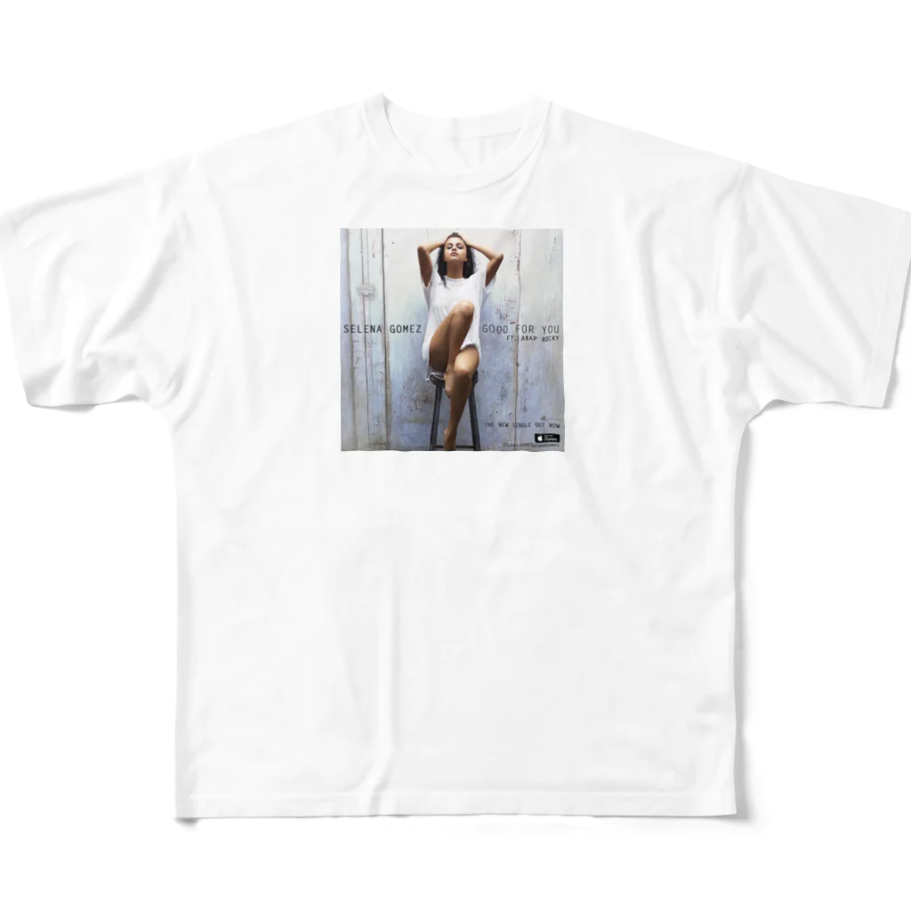 mosurazzzのセレーナ・ゴメス  Selena Gomez All-Over Print T-Shirt