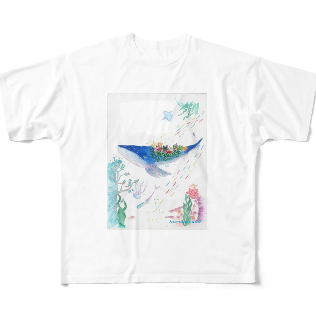 Karasuya69の鴉屋    絵本グッズ2 フルグラフィックTシャツ