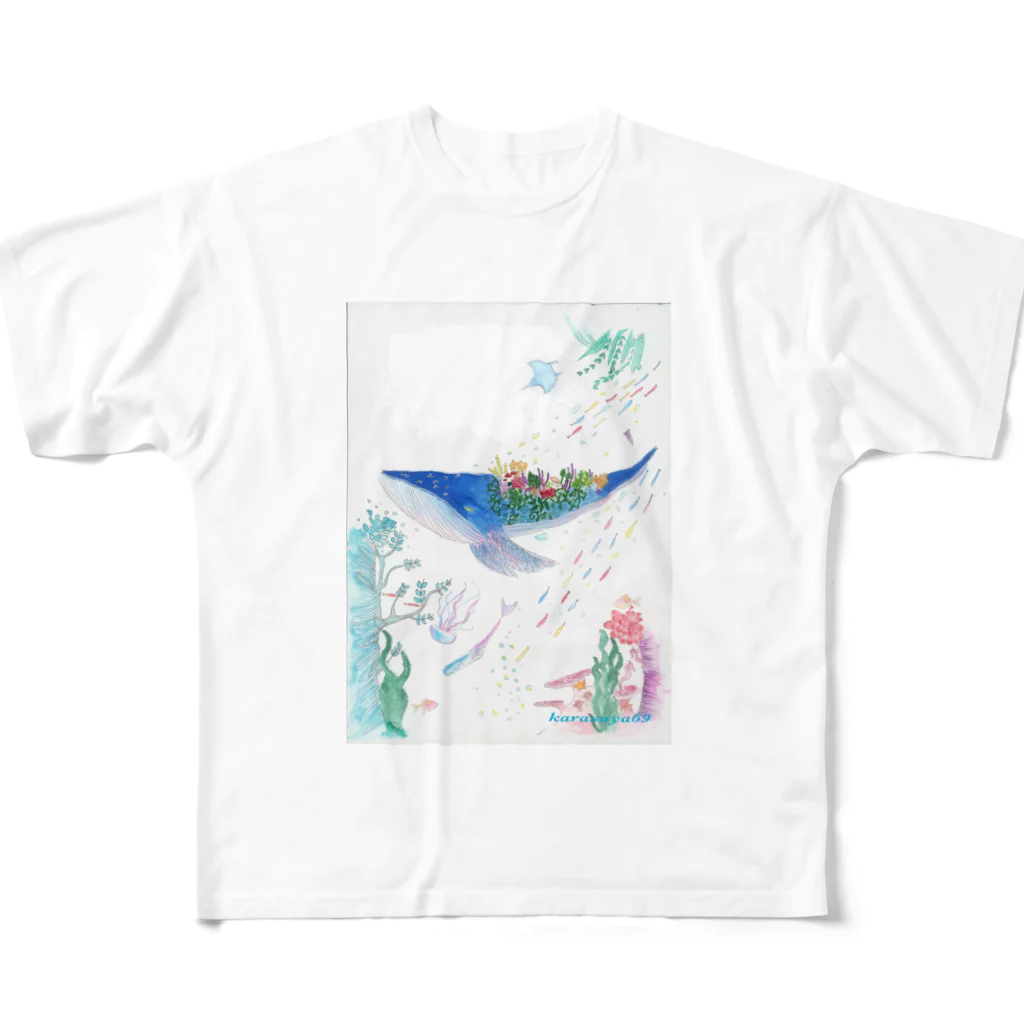 Karasuya69の鴉屋    絵本グッズ2 All-Over Print T-Shirt