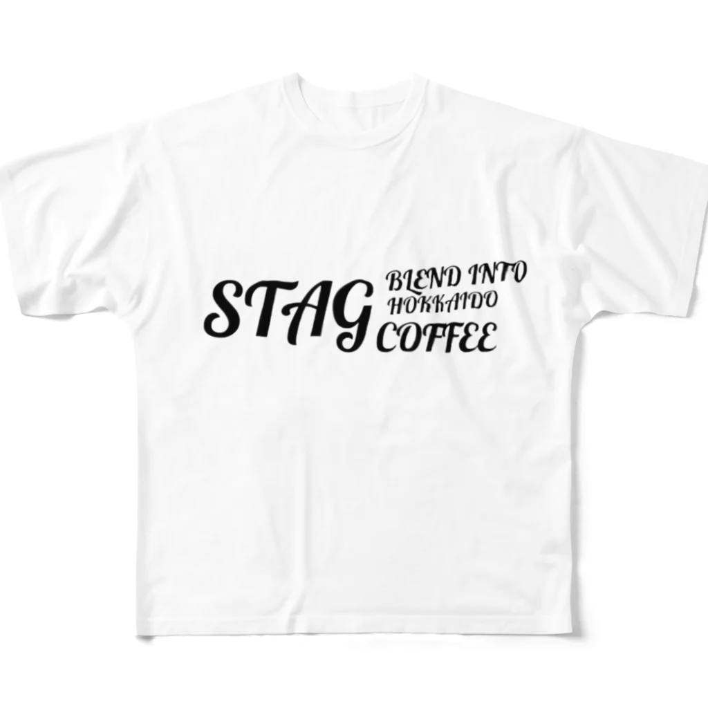 STAG COFFEEのSTAG フルグラフィックTシャツ