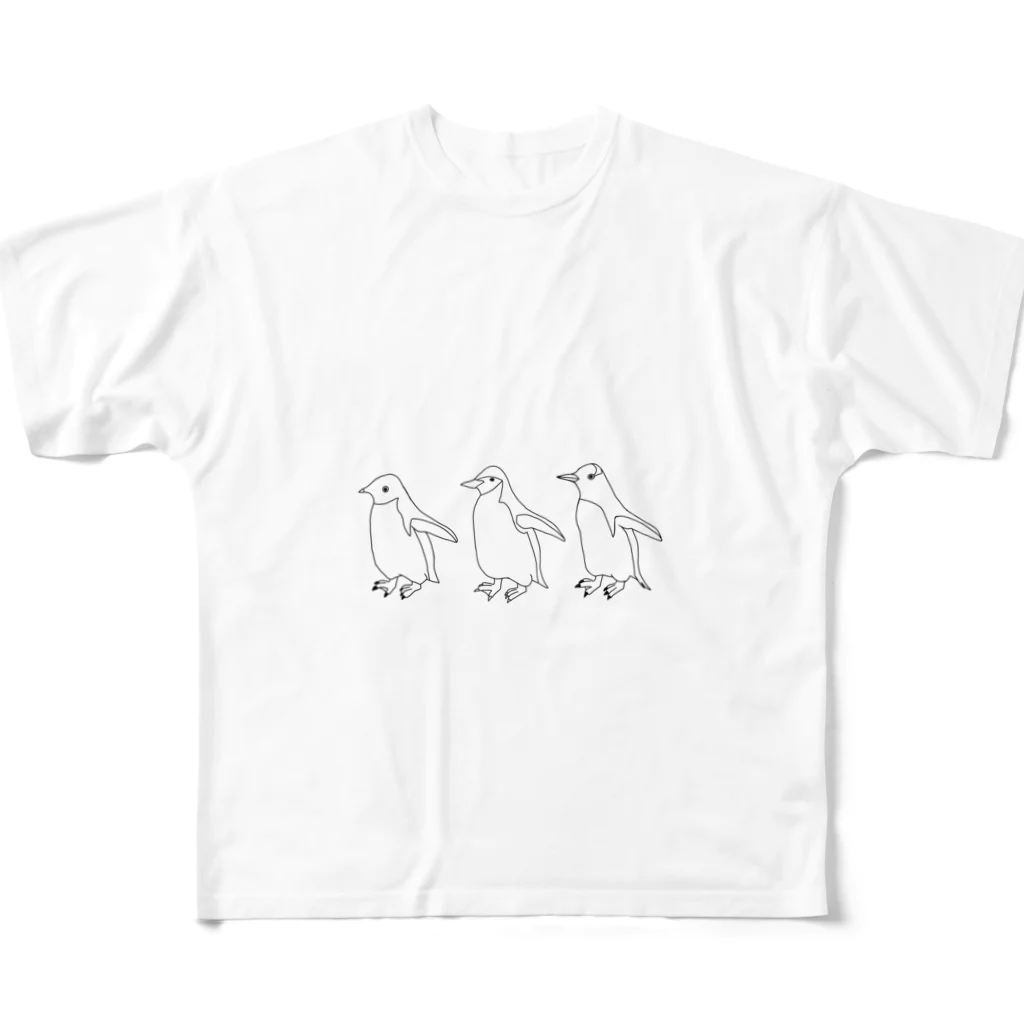 ピゴセリス属のしんぷるピゴセリス属 All-Over Print T-Shirt