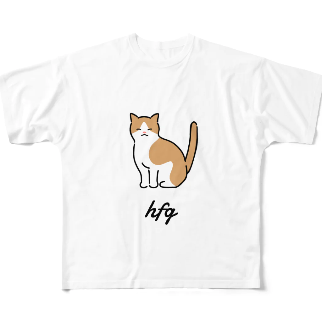 うちのこメーカーのhfg フルグラフィックTシャツ