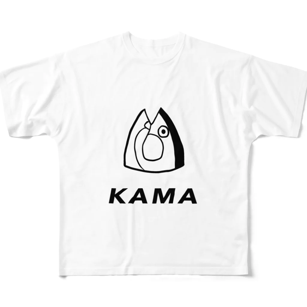 TeaKeyのKAMA フルグラフィックTシャツ