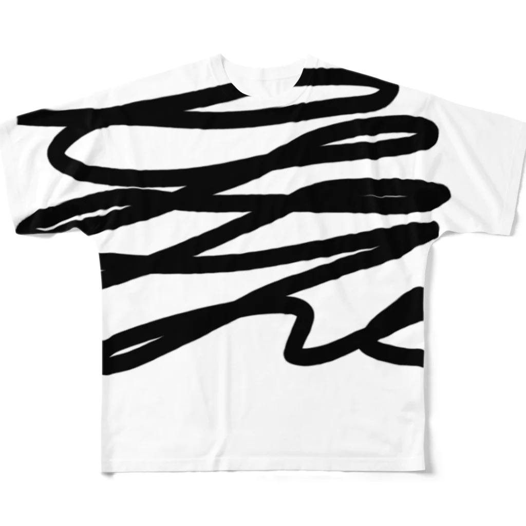 萬屋断片の[F][T]高架好き デザイン③ All-Over Print T-Shirt