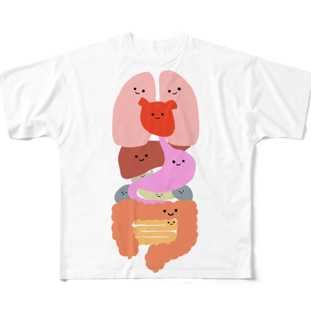 manaoto〜愛音〜の内臓ちゃん 感謝Tシャツ All-Over Print T-Shirt