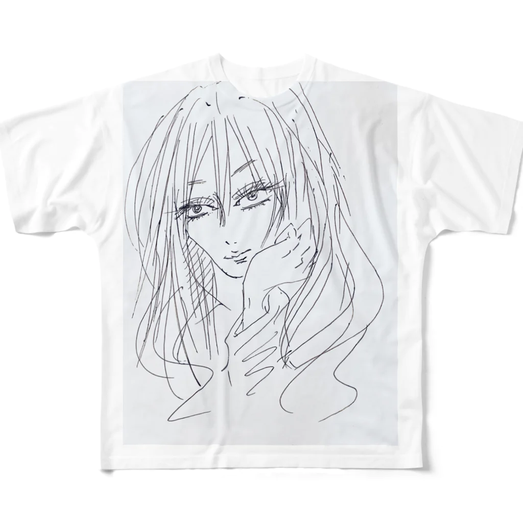 1000srk_の無題 All-Over Print T-Shirt