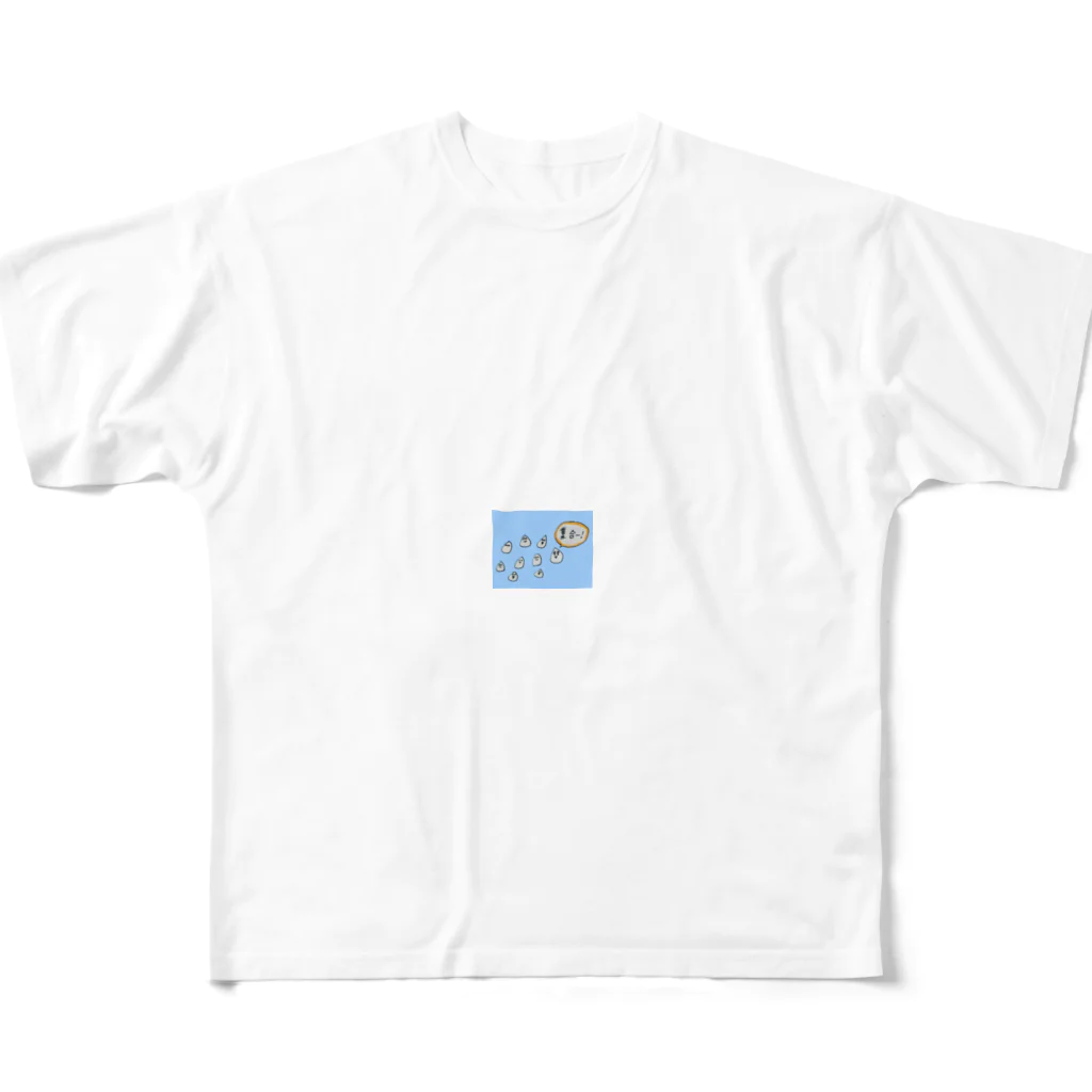 しじみちゃん🦪の群衆 All-Over Print T-Shirt