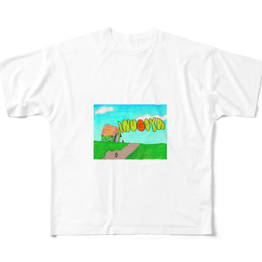 カカトコリバイバルのいぬごや All-Over Print T-Shirt