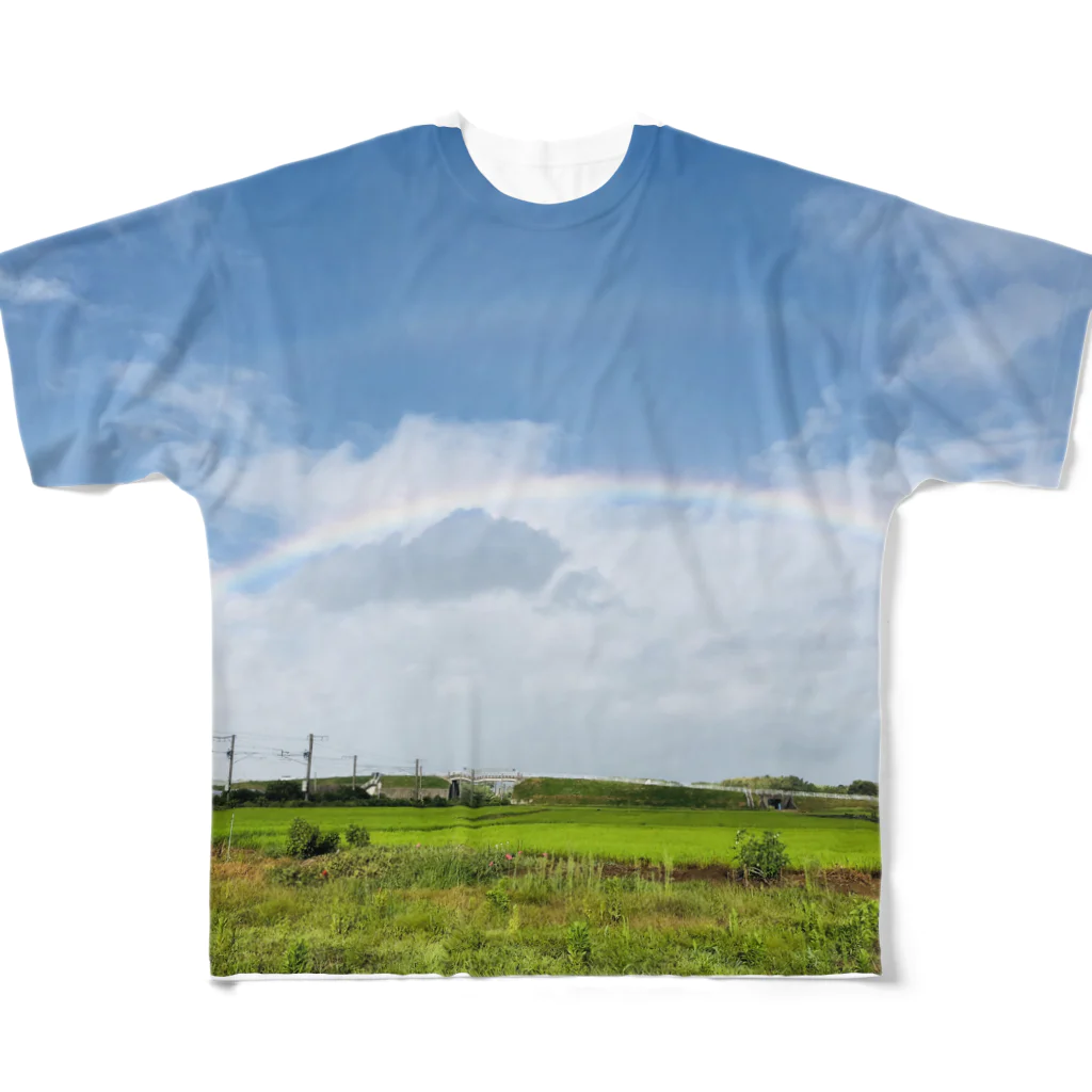 matsunomiの8月21日の朝 All-Over Print T-Shirt