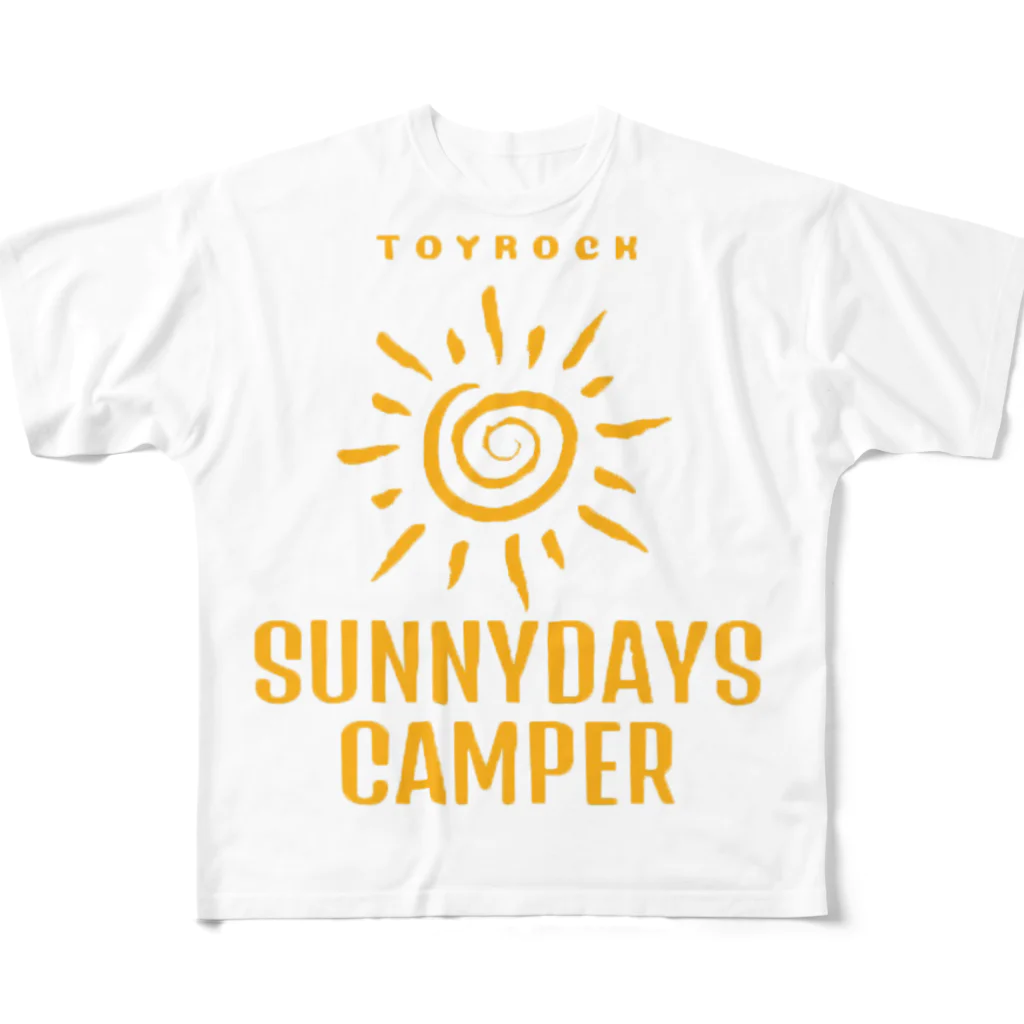 SunnyDaysのSunnyDaysCamper フルグラフィックTシャツ