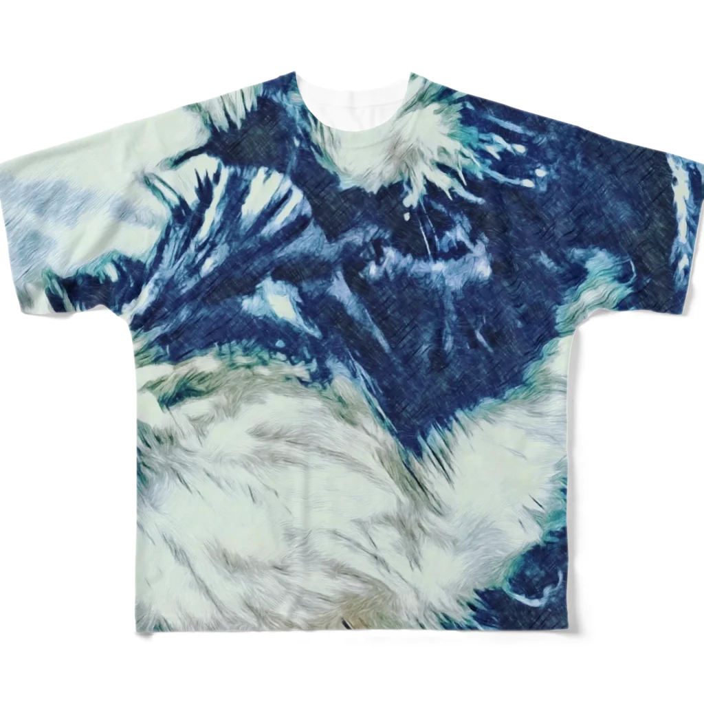 aviorのミニシュナ　E All-Over Print T-Shirt