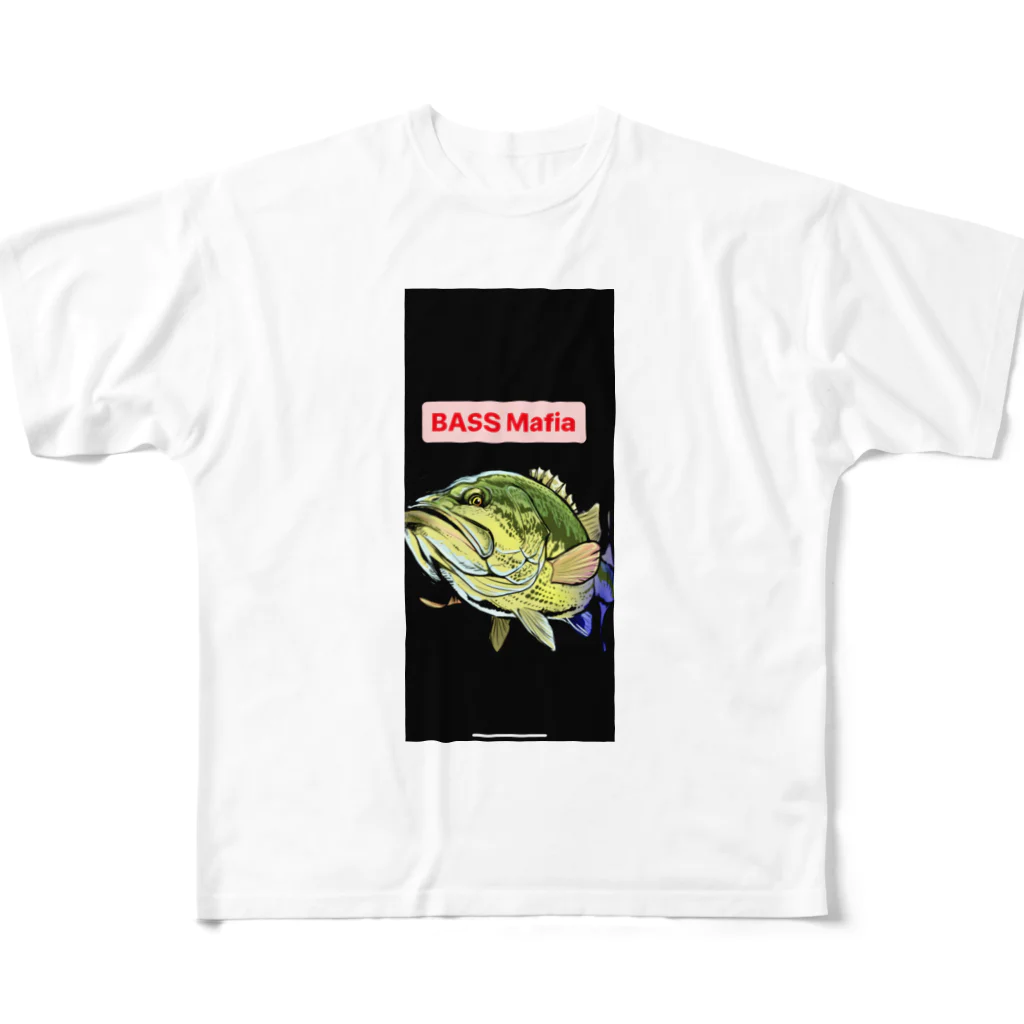 BASS MafiaのBASS Mafia フルグラフィックTシャツ