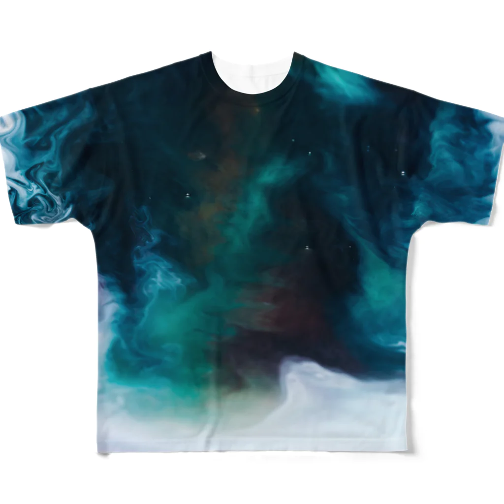 えび ☞ 液体彫刻の宇宙 フルグラフィックTシャツ