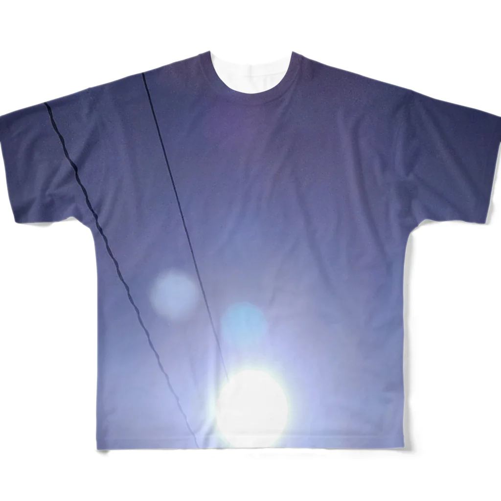 iyasinceの丹田を宇宙の中心にして愛を育む All-Over Print T-Shirt