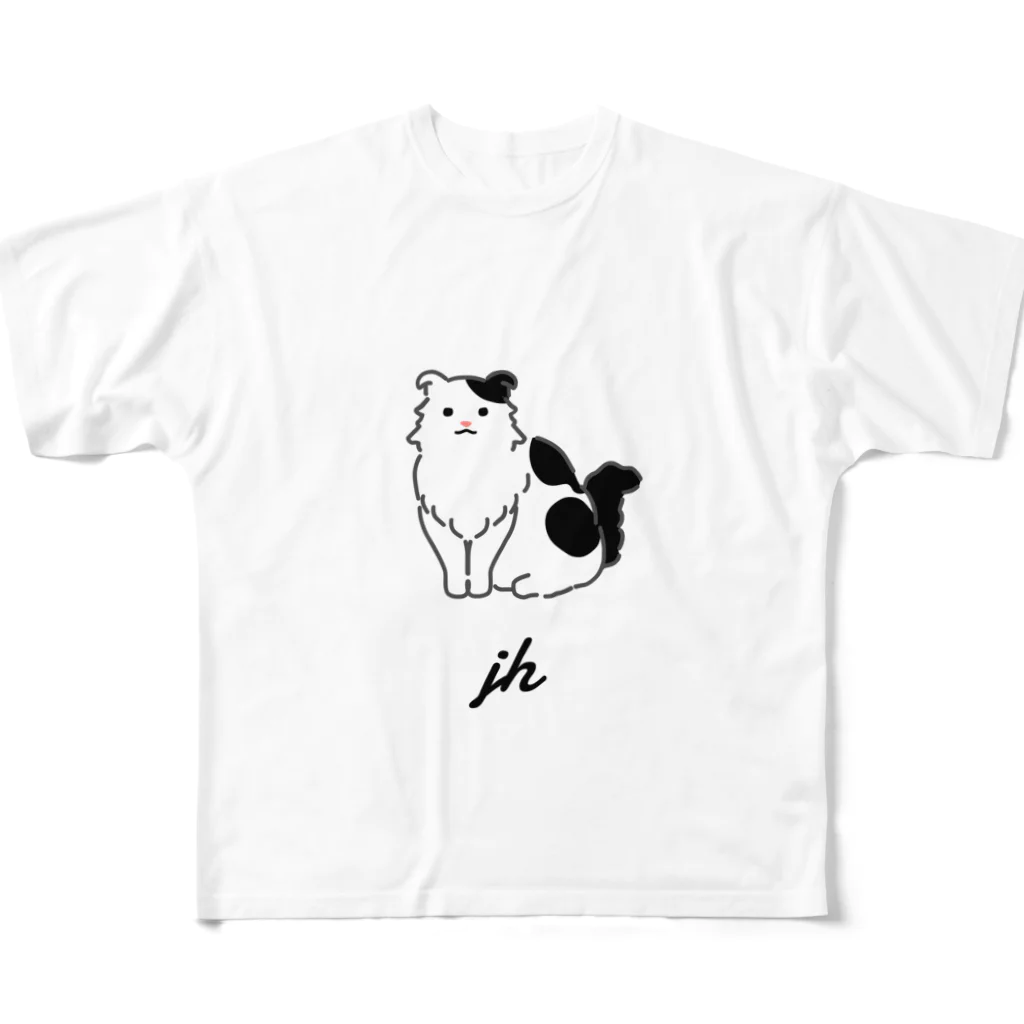 うちのこメーカーのjh フルグラフィックTシャツ