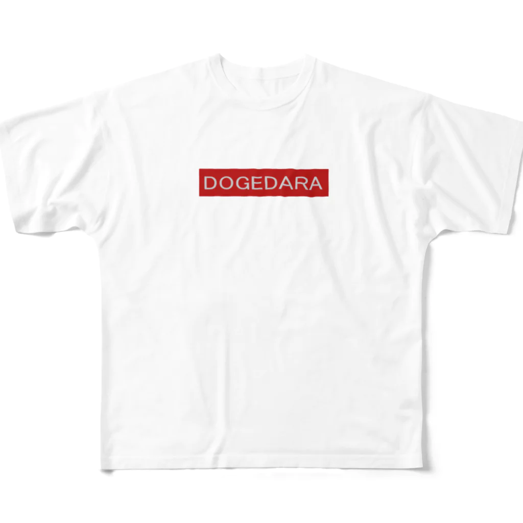 りみみんのDOGEDARA フルグラフィックTシャツ