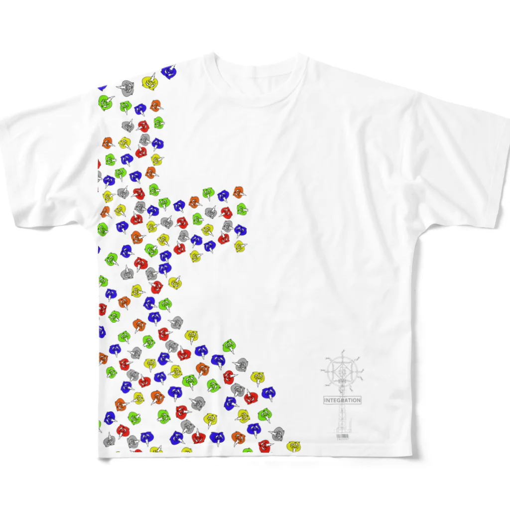 INTEGRATIONのセンス#1 All-Over Print T-Shirt