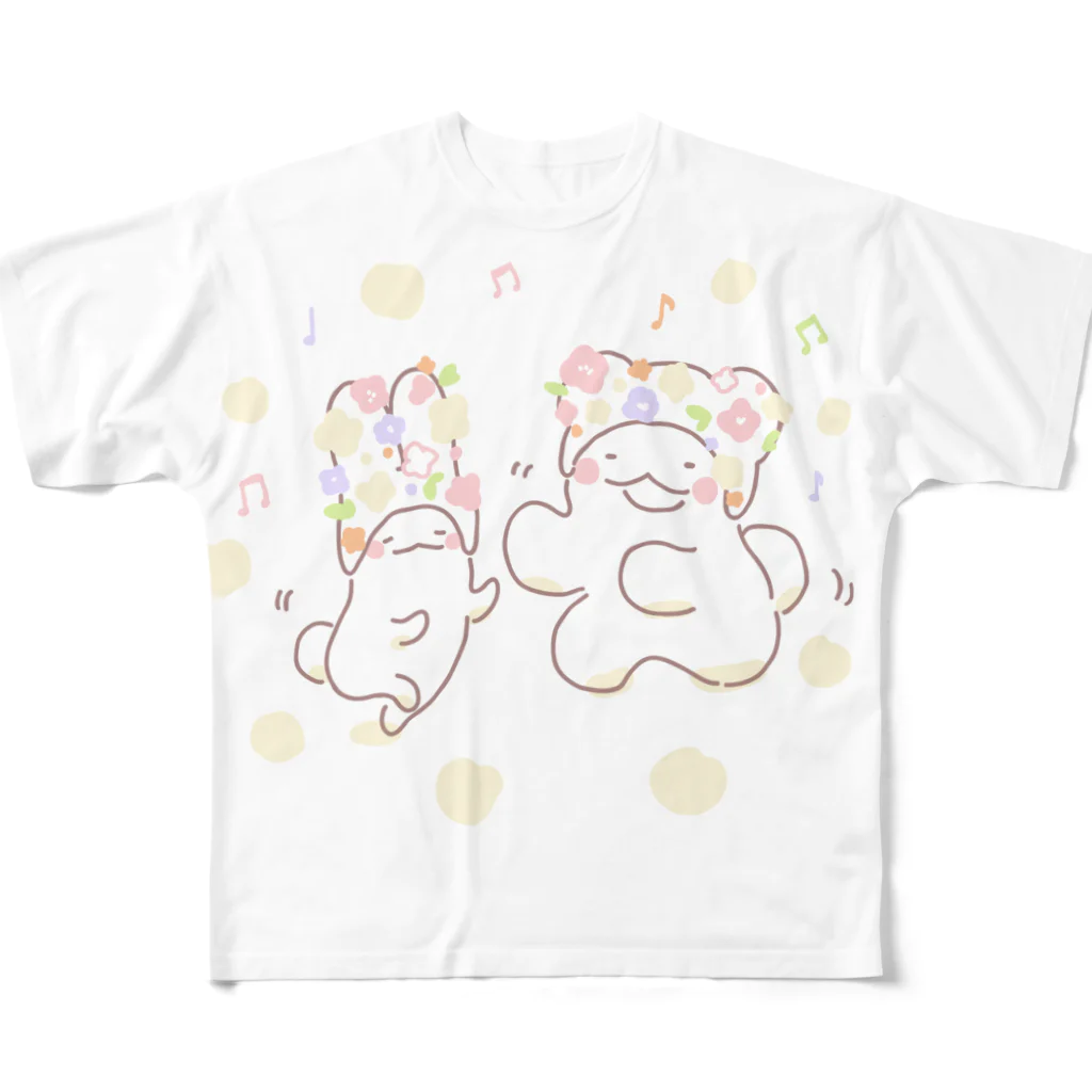 いさきのれいなのはなさかぼうし All-Over Print T-Shirt