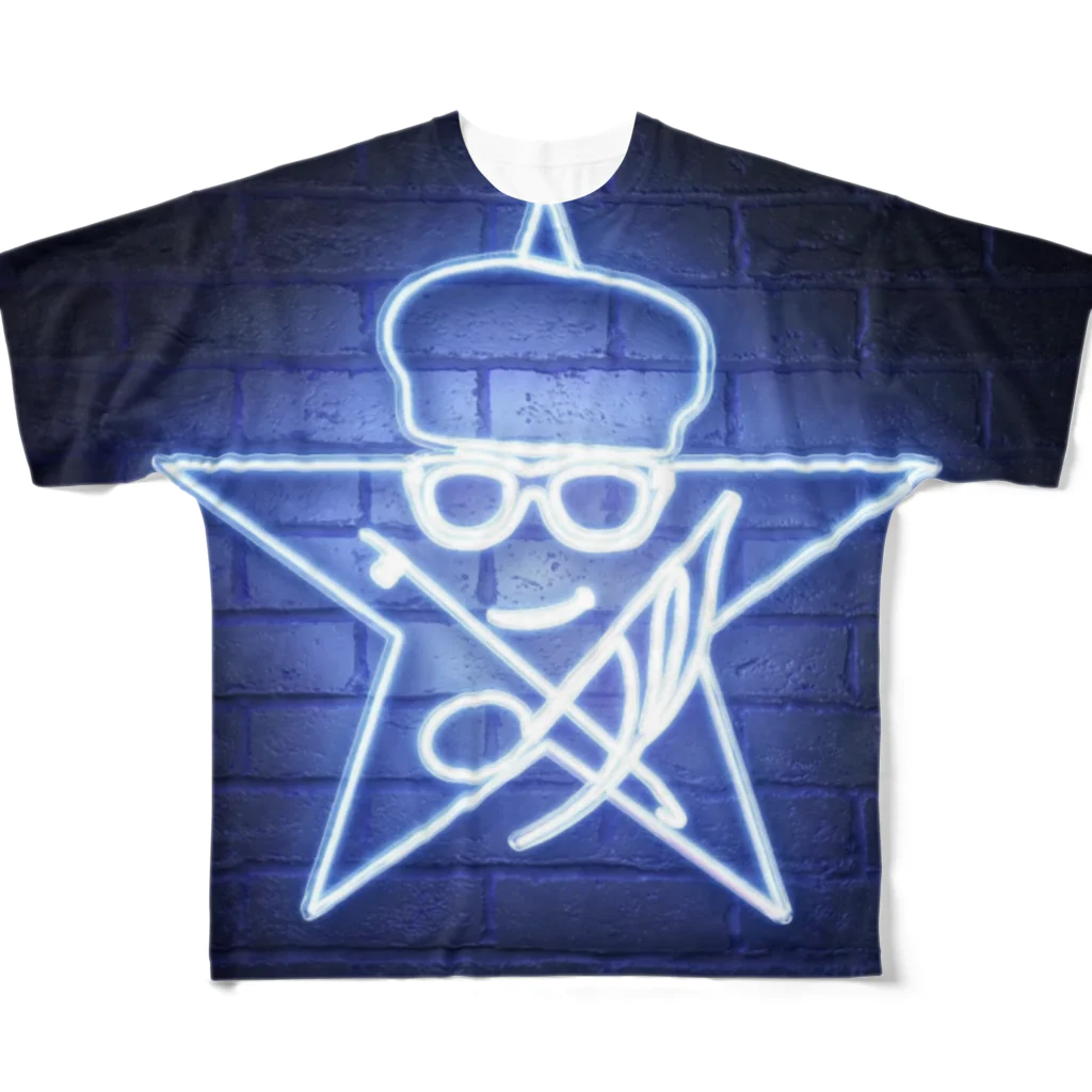 Logic RockStar のLogic RockStar ICON フルグラフィックTシャツ