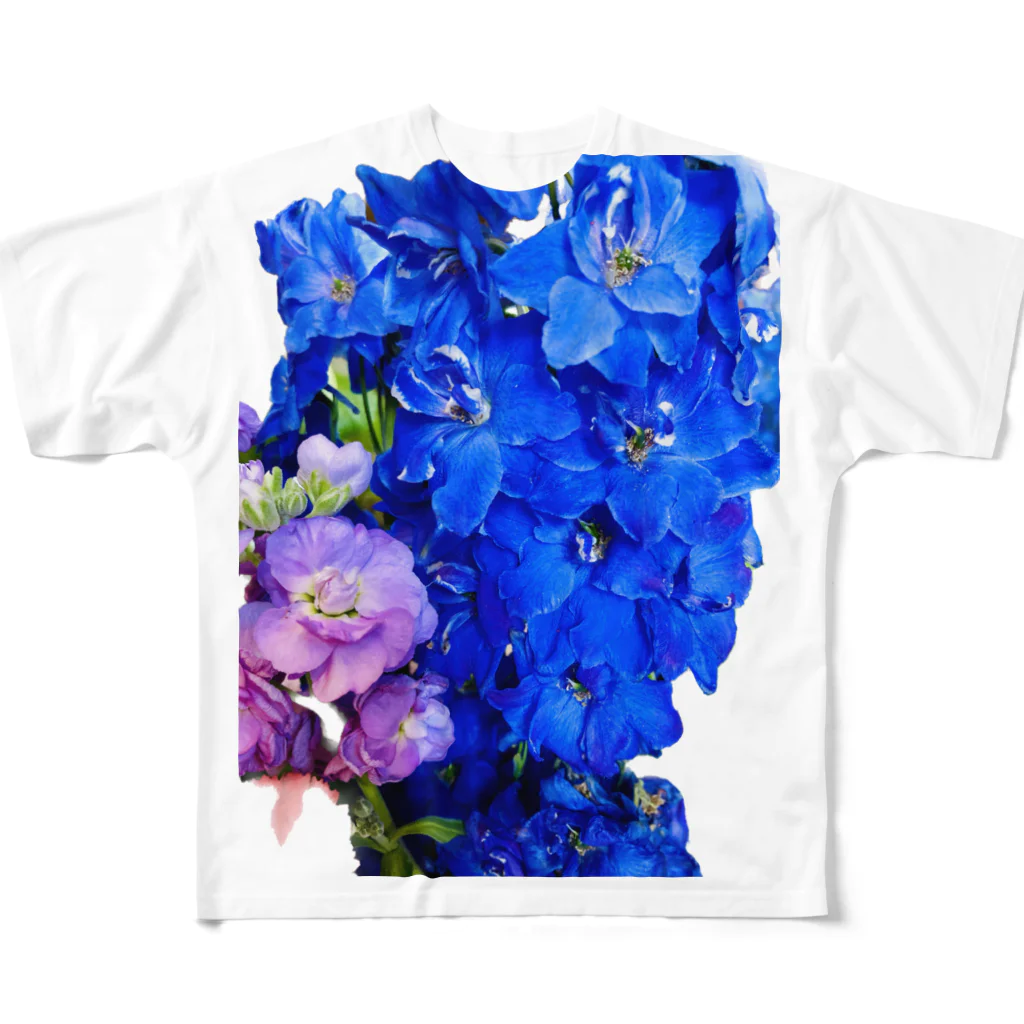 ohkの Blue Blue Blue All-Over Print T-Shirt