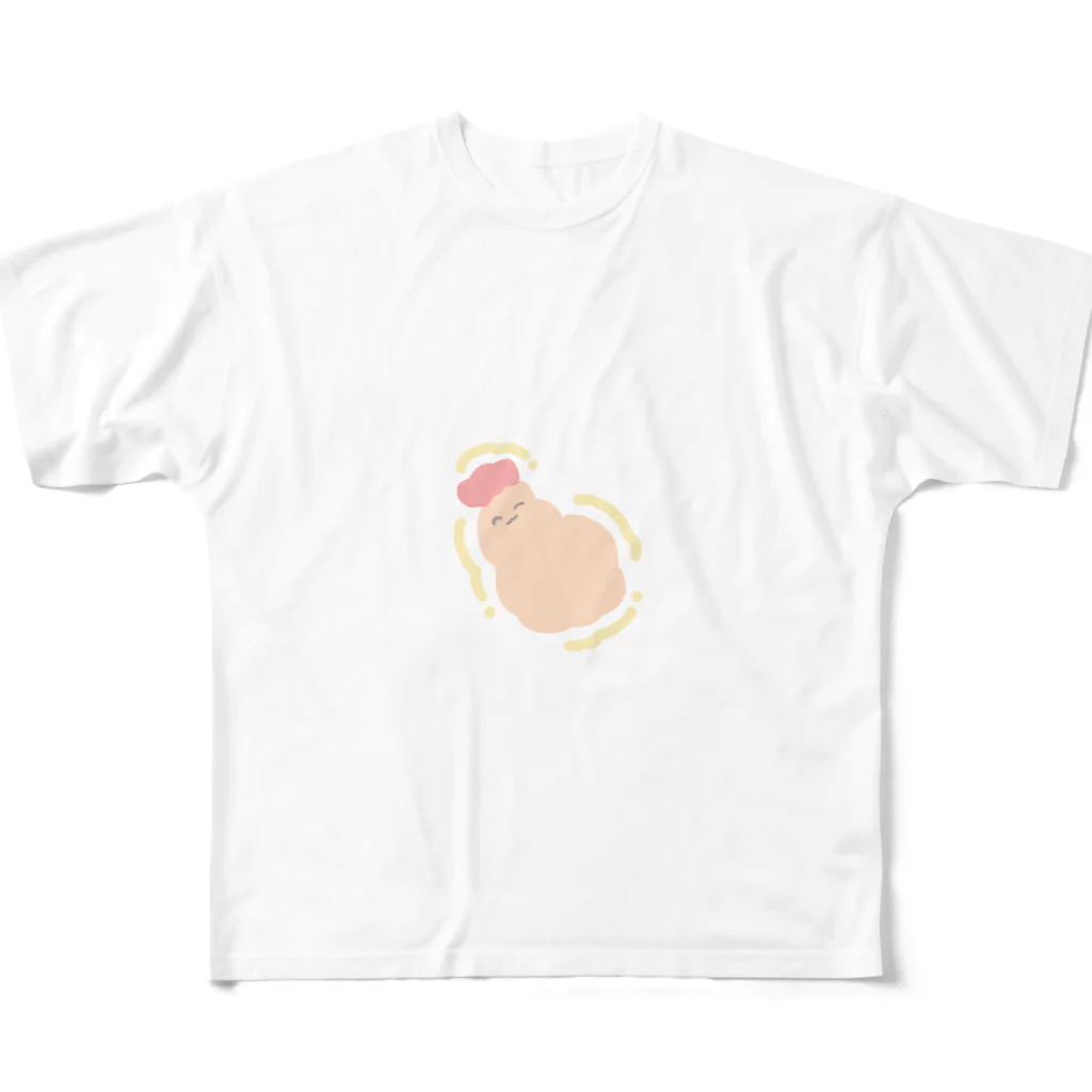 sloopy-sleepyのエビフライの赤ちゃん フルグラフィックTシャツ