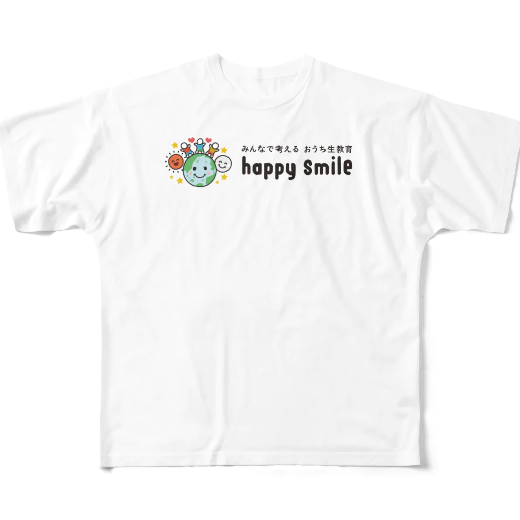 happy smileのhappy smile All-Over Print T-Shirt