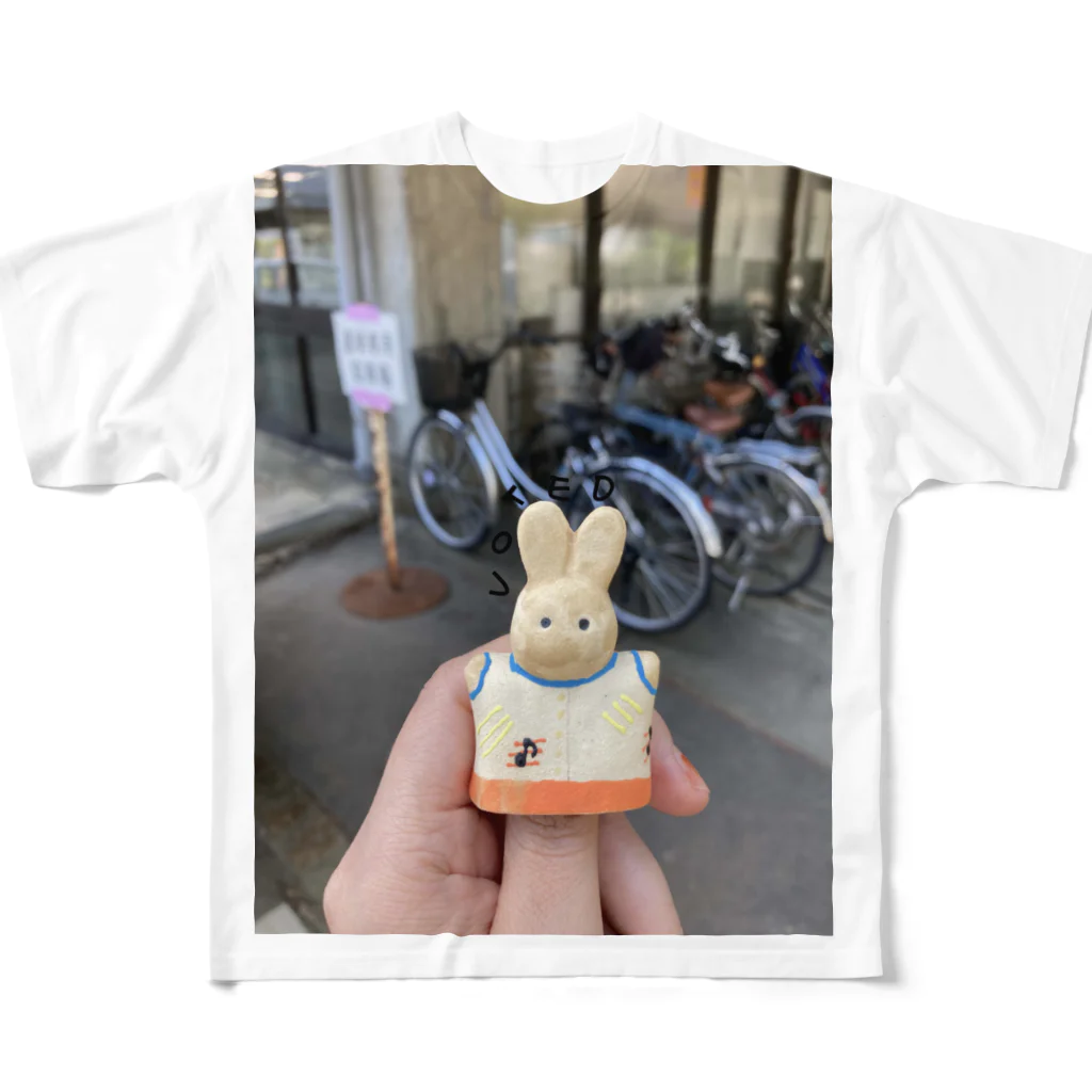 KaniccoCeramicsの🗳🐇🚲 フルグラフィックTシャツ