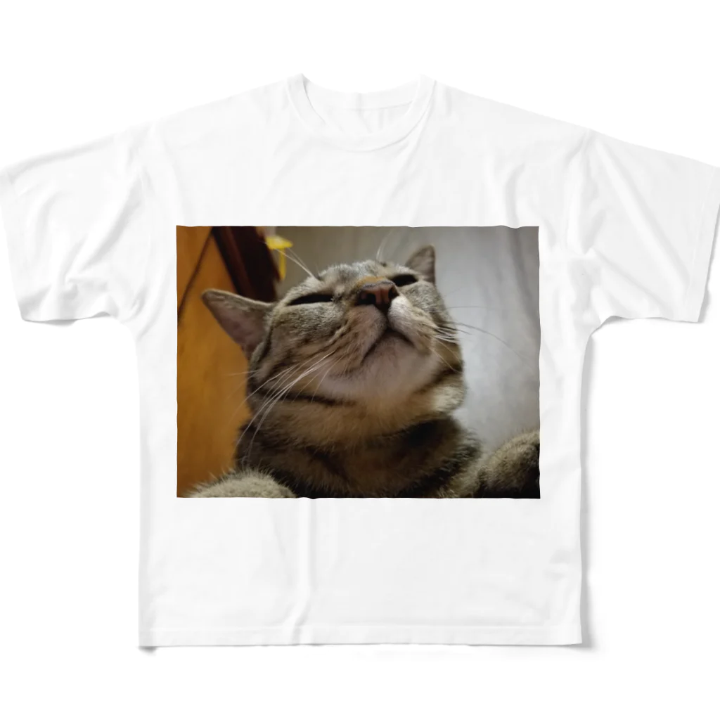 猫又雑貨店のあざネコさん All-Over Print T-Shirt