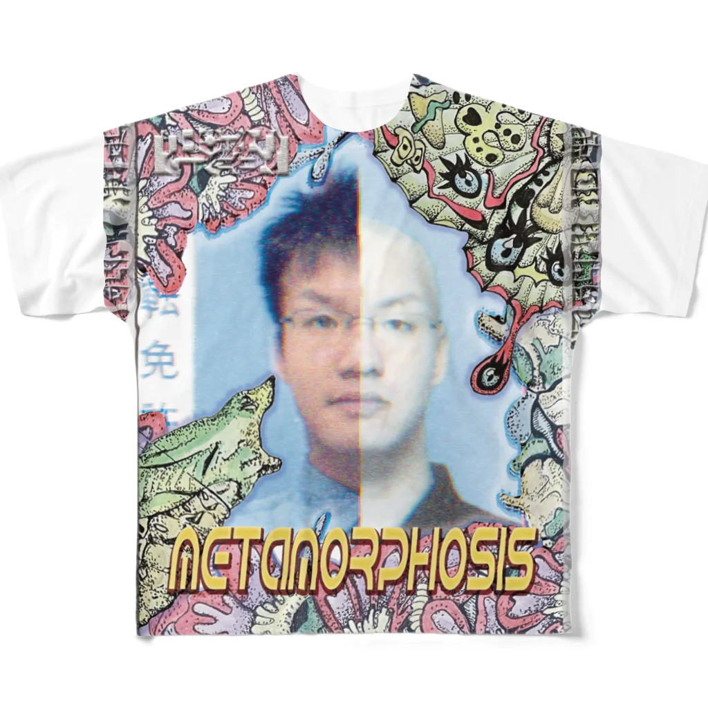 thorny_greenのMETAMORPHOSIS フルグラフィックTシャツ