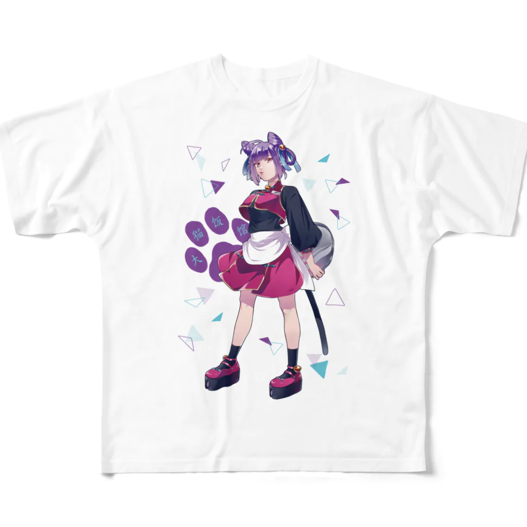 CHICHIZŌのMAOちゃん フルグラフィックTシャツ