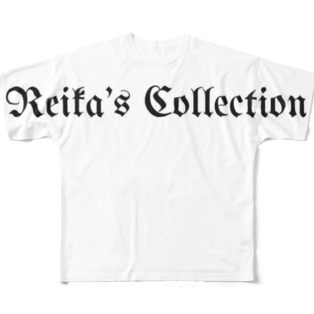 cocoのReika's Collectionロゴ入りアイテム フルグラフィックTシャツ
