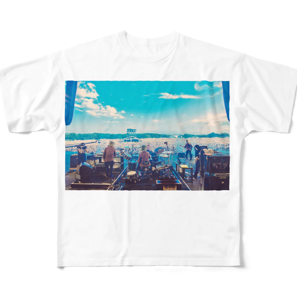 shimadanouraakaのLIVETシャツ All-Over Print T-Shirt