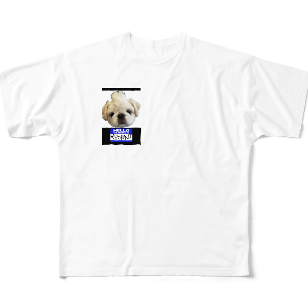 【GOD&DOG】のhello!my nane is SORAZO. All-Over Print T-Shirt