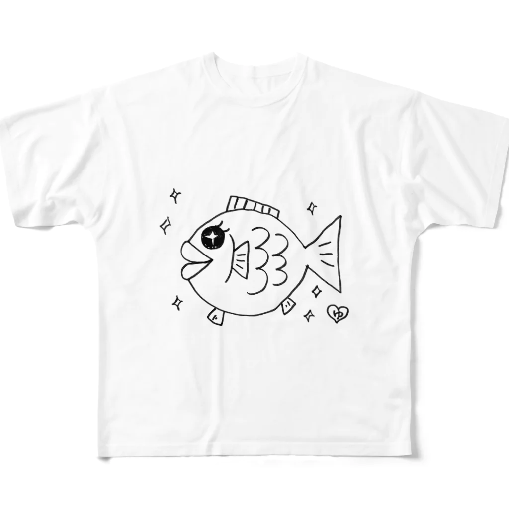 ironiaのたら魚 All-Over Print T-Shirt