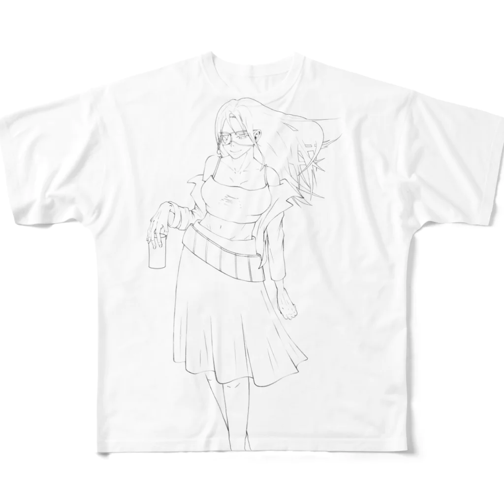 _のアリア フルグラフィックTシャツ