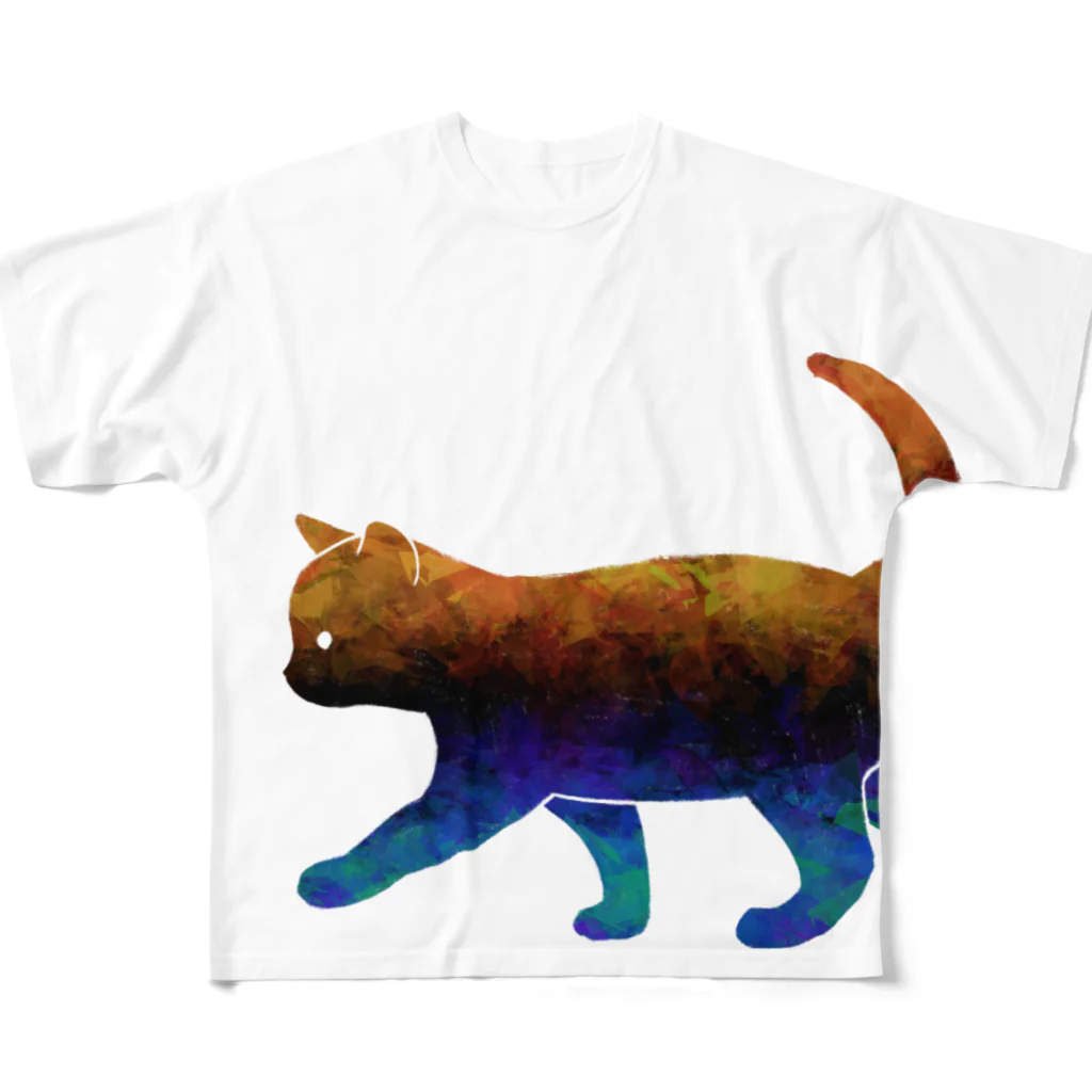 蜜屋サイダー@やさい味のこねこ All-Over Print T-Shirt