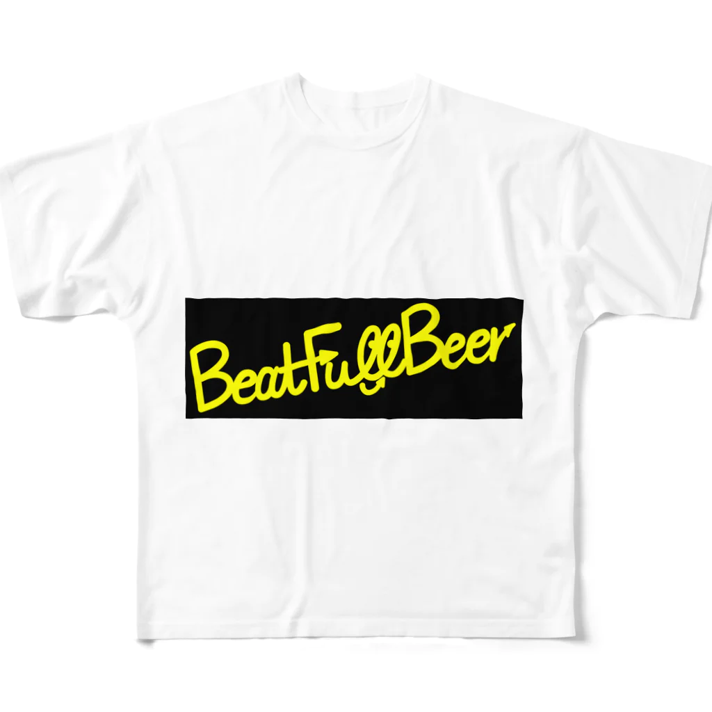 NissyのBeatFullBeer フルグラフィックTシャツ