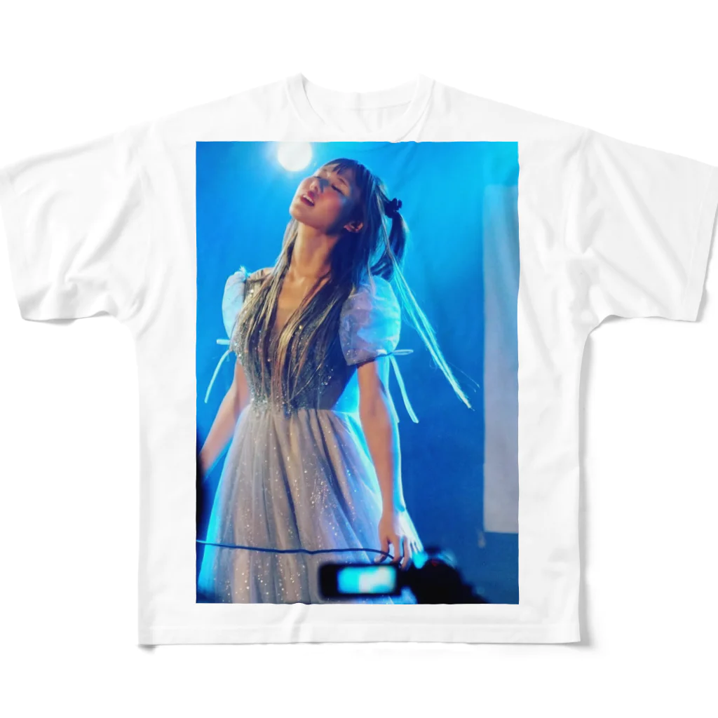 CAREN アーティストグッズの初アルバム記念、レコ発ライブ All-Over Print T-Shirt