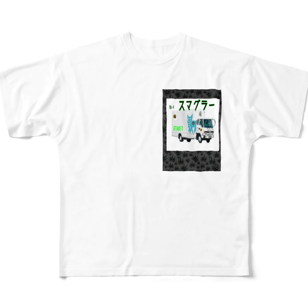 RtodaR shopのクロ○コを　サンプリングしてます。 フルグラフィックTシャツ