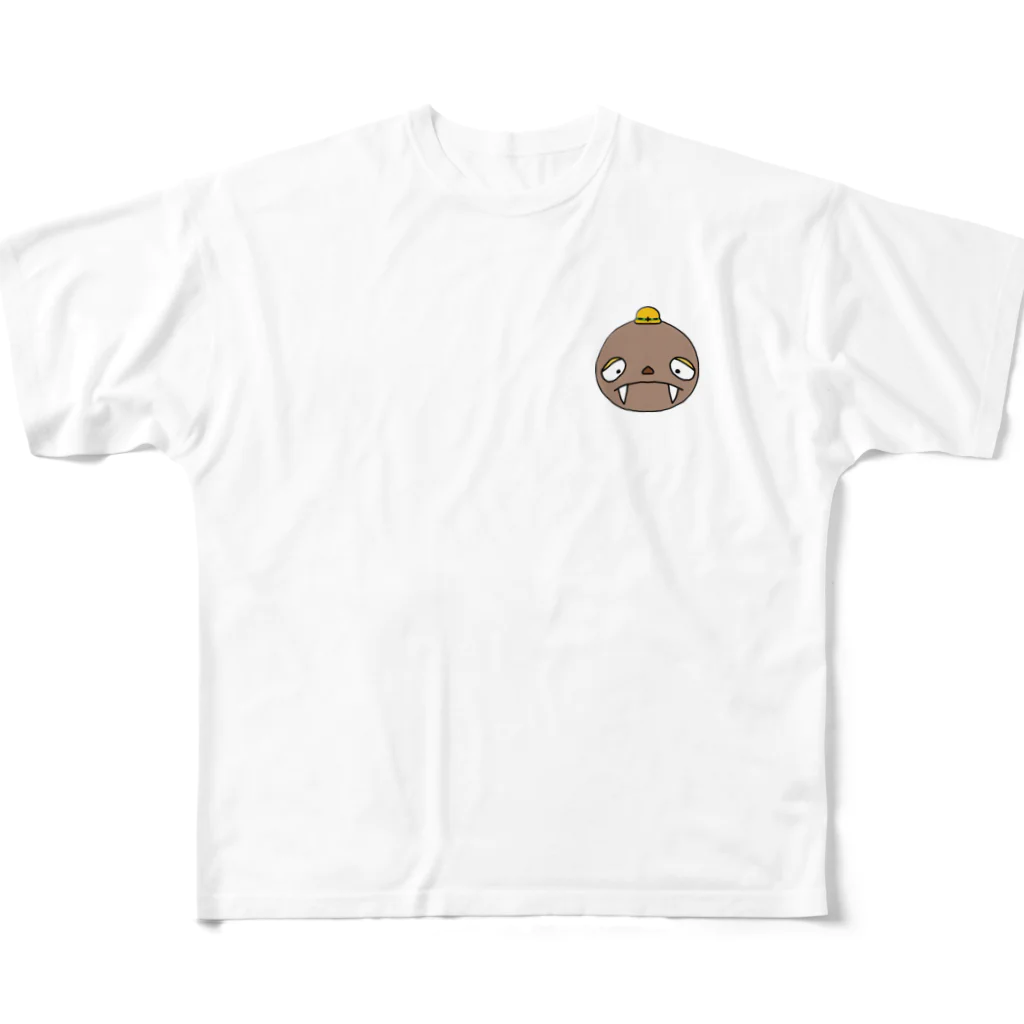 KTM工房の安全第一(ナマケモノみたいな生き物) All-Over Print T-Shirt