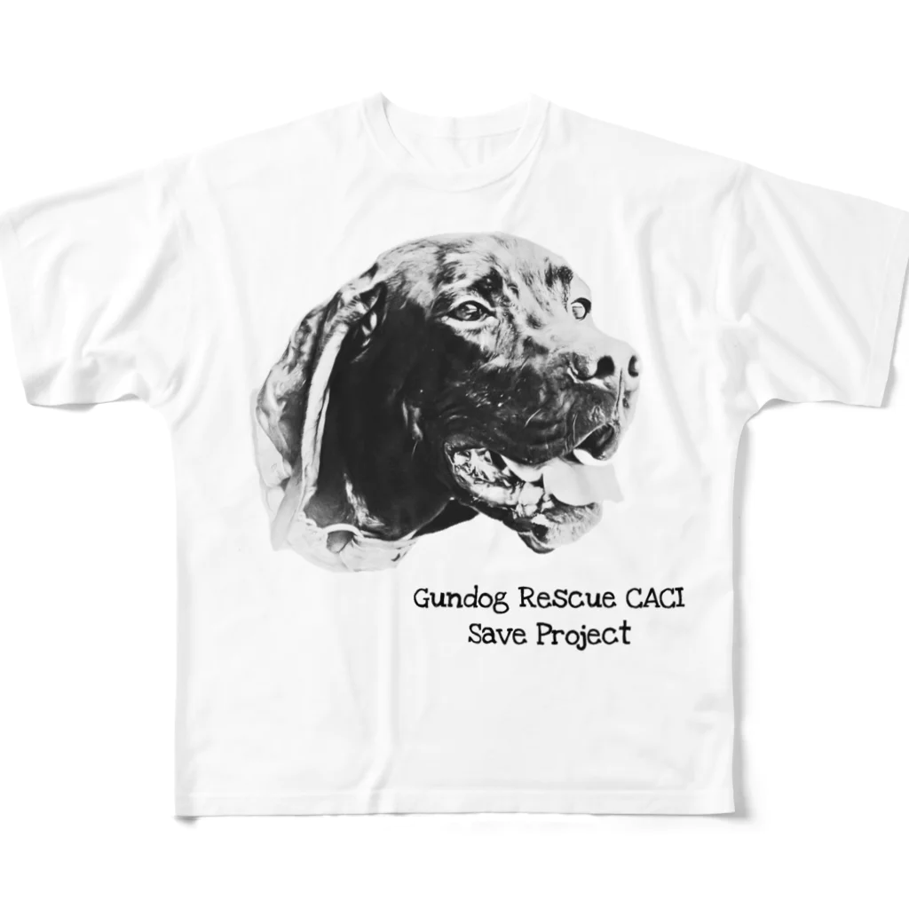 Save_Project_For_CACIのくぅちゃん［第２弾］ フルグラフィックTシャツ