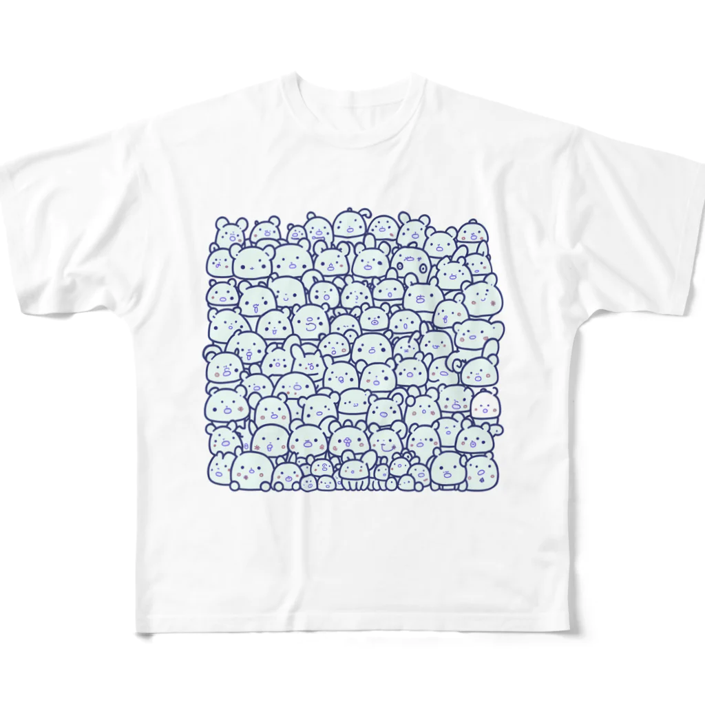 dongmuの【どんむオリジナル】コロンちゃん (Koron-chan) フルグラフィックTシャツ