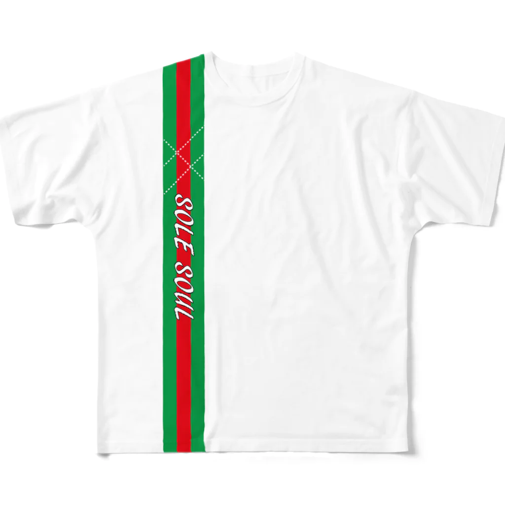 菊地 洋平(ダーツ界の秋刀魚)🐟🎯のSimple2 Samma All-Over Print T-Shirt